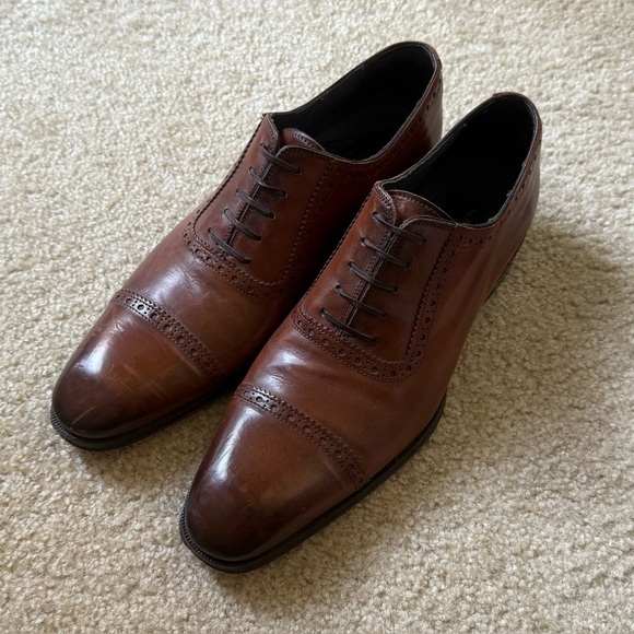 To Boot New York Adam Derrick‎ Men's Italian Leather Dress Shoes Size 11 - Picture 1 of 9